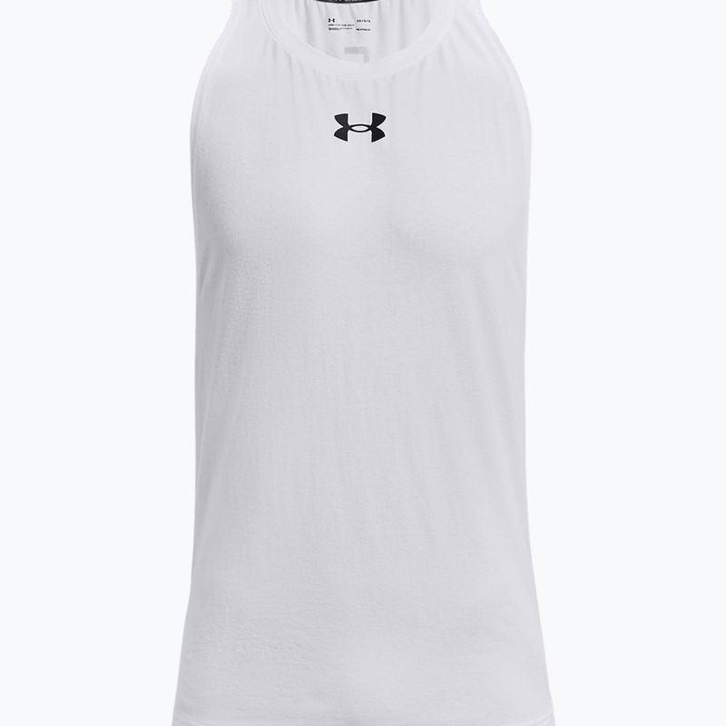 Under Armour Baseline Cotton Tank 100 vyriški krepšinio marškinėliai balta ir juoda UAR-1361901100-100 5