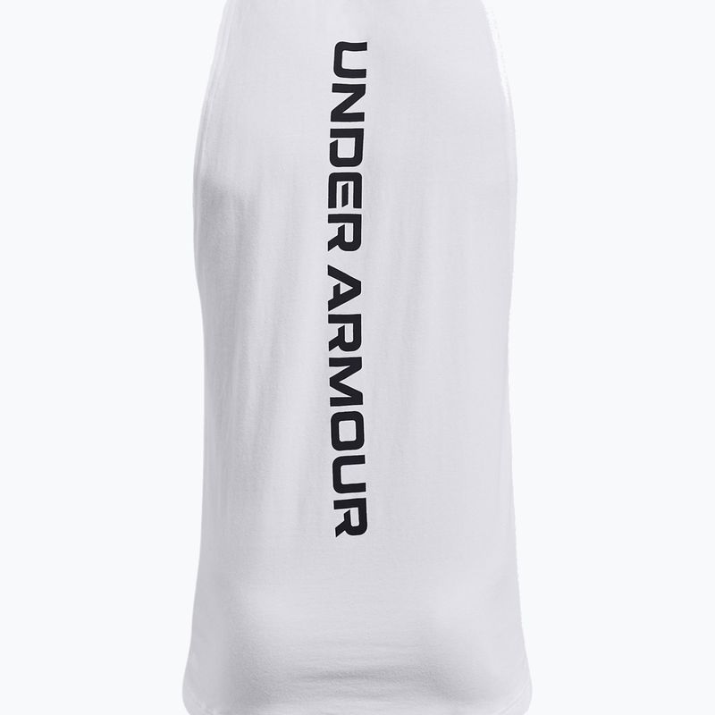 Under Armour Baseline Cotton Tank 100 vyriški krepšinio marškinėliai balta ir juoda UAR-1361901100-100 6