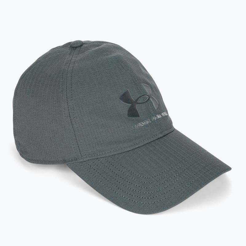 Vyriška Under Armour Isochill Armourvent Adj pitch pilka/juoda beisbolo kepuraitė
