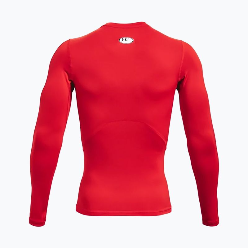Under Armour vyriški marškinėliai ilgomis rankovėmis Ua Hg Armour Comp LS red 1361524-600 6