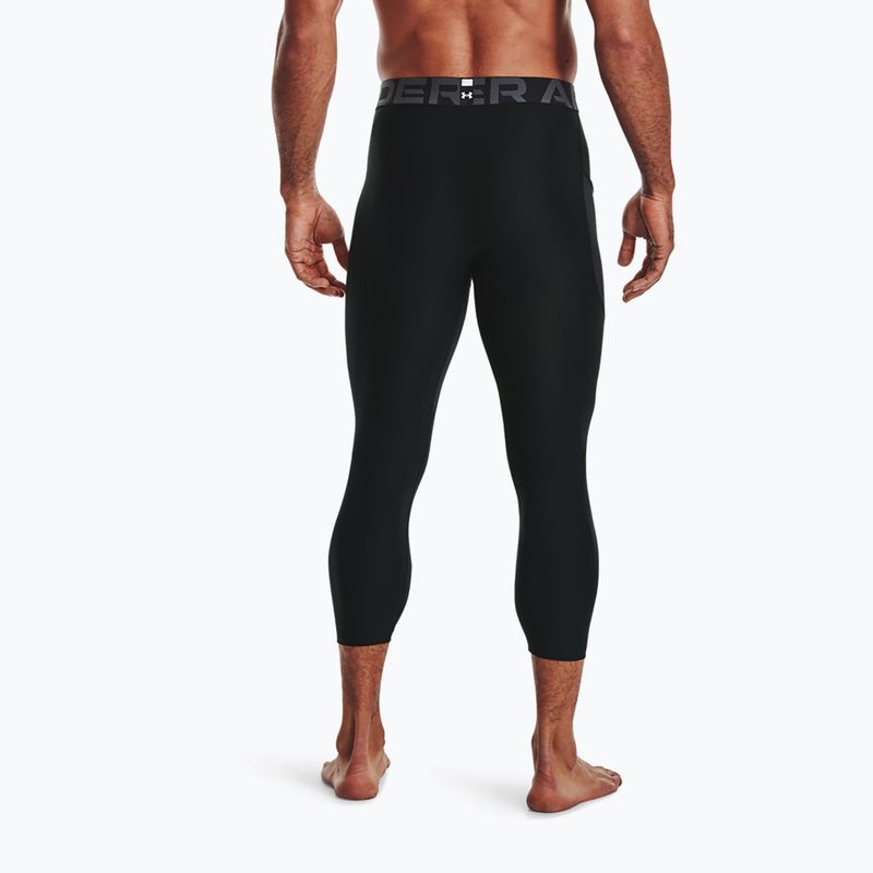 "Under Armour" vyriški antblauzdžiai HG Armour 3/4 black/white 2