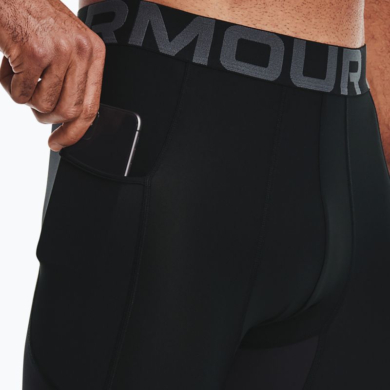 "Under Armour" vyriški antblauzdžiai HG Armour 3/4 black/white 3