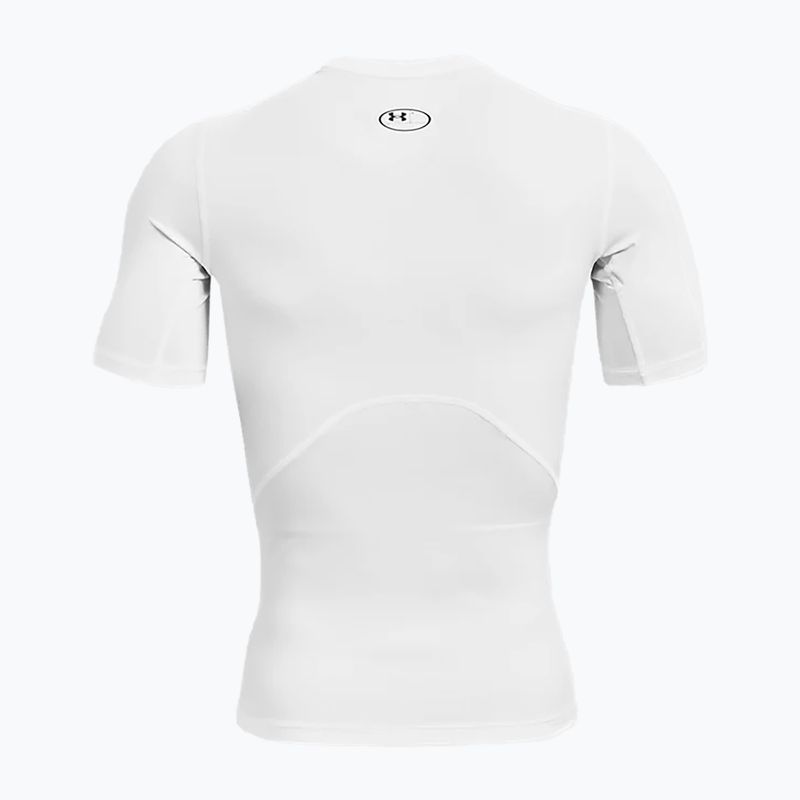 Under Armour vyriški treniruočių marškinėliai Ua Hg Armour Comp SS white 1361518-100 6