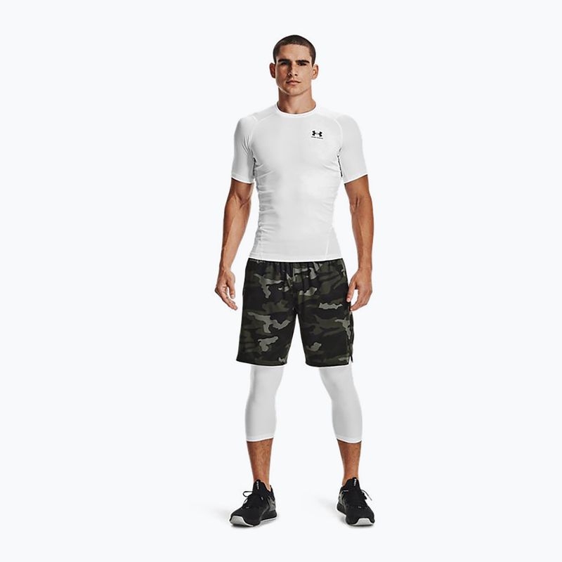 Under Armour vyriški treniruočių marškinėliai Ua Hg Armour Comp SS white 1361518-100 2