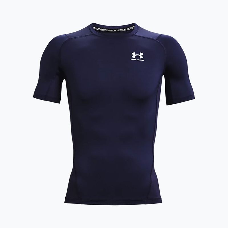 Under Armour vyriški treniruočių marškinėliai Ua Hg Armour Comp SS navy blue 1361518-410 5