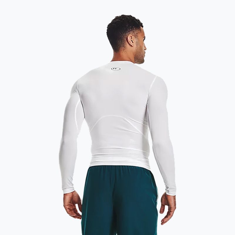 Under Armour vyriški marškinėliai ilgomis rankovėmis Ua Hg Armour Comp LS white 1361524-100 3