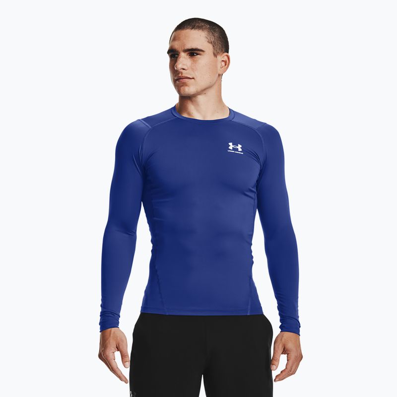 Under Armour vyriški marškinėliai ilgomis rankovėmis Ua Hg Armour Comp LS navy blue 1361524-400
