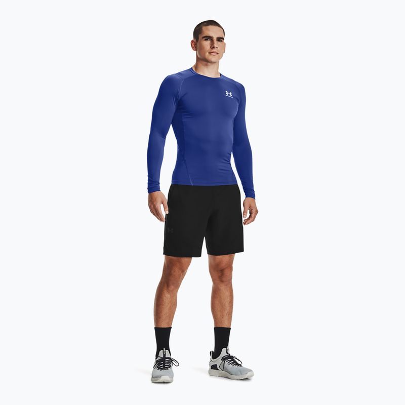 Under Armour vyriški marškinėliai ilgomis rankovėmis Ua Hg Armour Comp LS navy blue 1361524-400 3