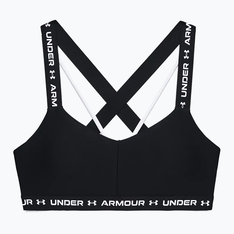 Under Armour Crossback Low fitneso liemenėlė juoda 1361033-001 3
