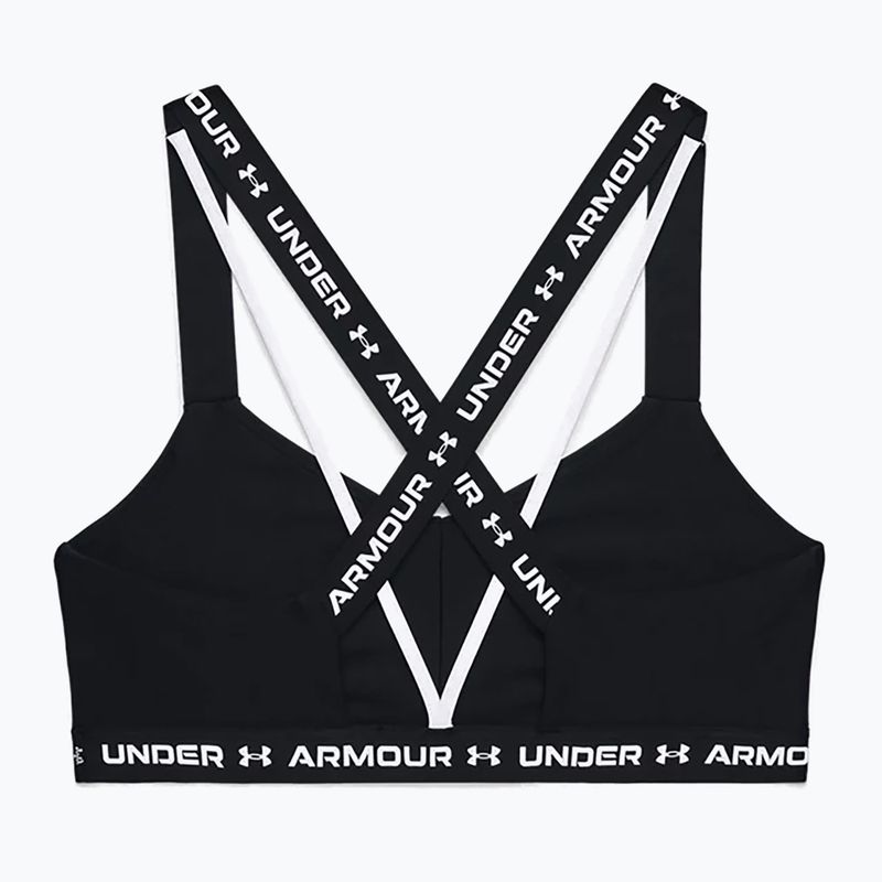 Under Armour Crossback Low fitneso liemenėlė juoda 1361033-001 4