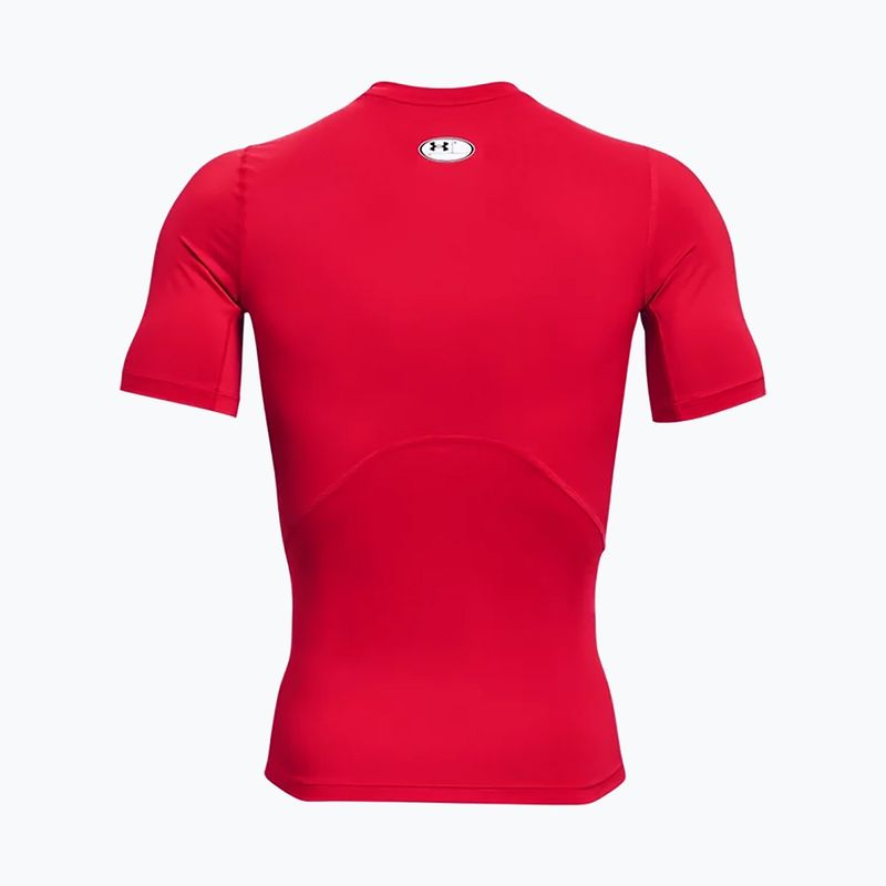 Under Armour vyriški treniruočių marškinėliai Ua Hg Armour Comp SS red 1361518-600 6