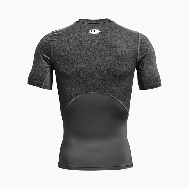 Under Armour vyriški treniruočių marškinėliai Ua Hg Armour Comp SS grey 1361518-090 6