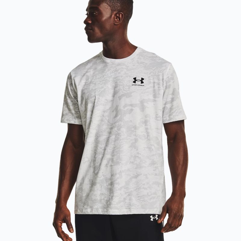 Under Armour ABC Camo vyriški treniruočių marškinėliai balti 1357727-100 3