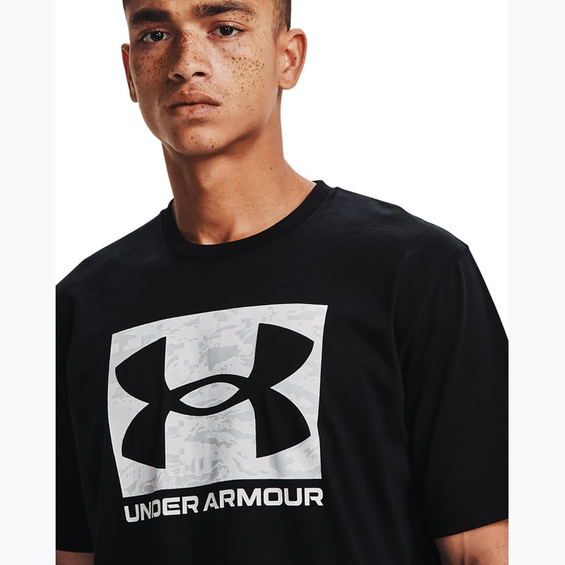 Vyriški treniruočių marškinėliai Under Armour ABC Camo Boxed Logo black/white 4