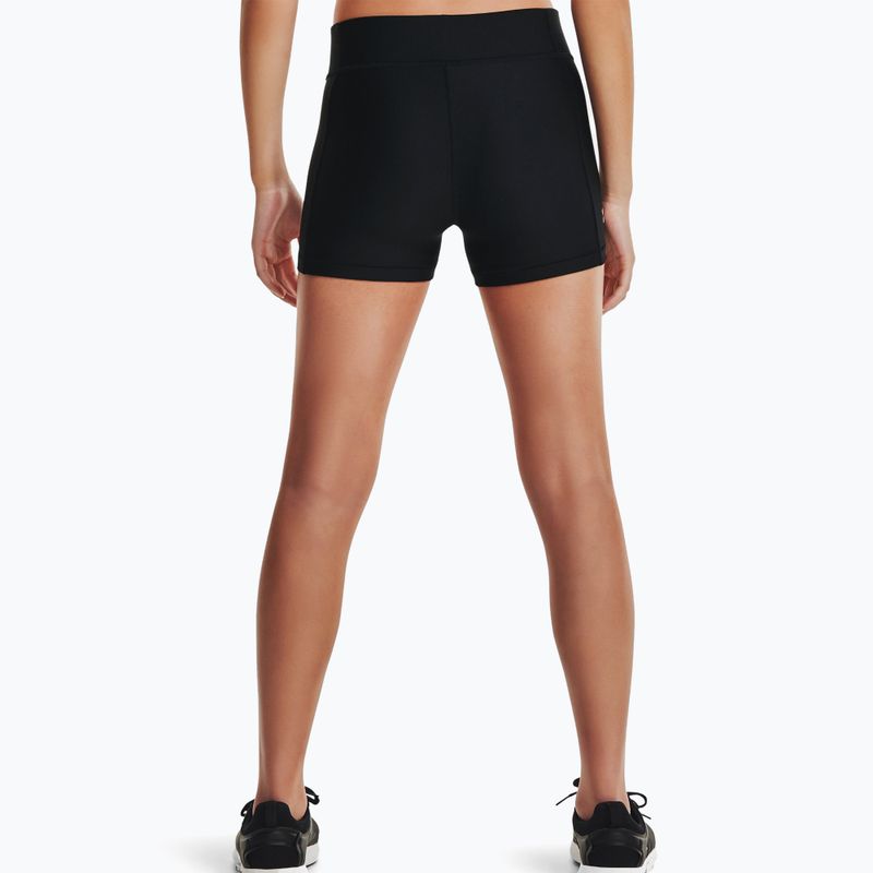 Under Armour Armour Mid Rise moteriški treniruočių šortai juodi 1360925 2
