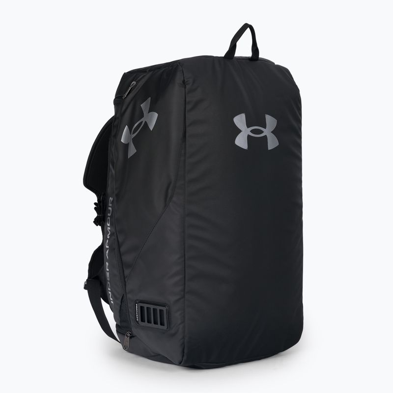 Under Armour Contain Duo Md Duffle treniruočių krepšys juodas 1361226 2