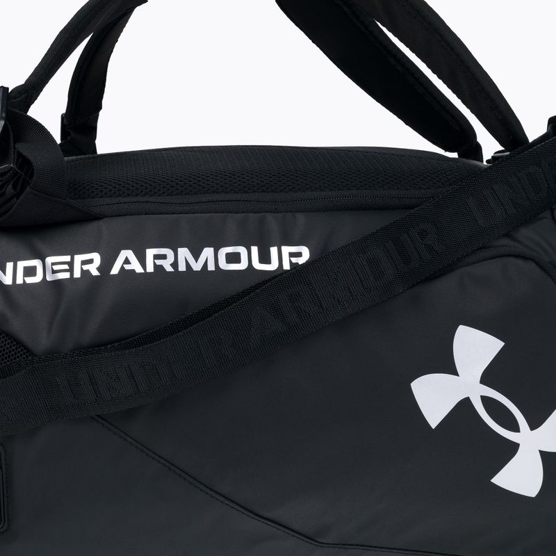 Under Armour Contain Duo Sm Duffle treniruočių krepšys juodas 1361225 4