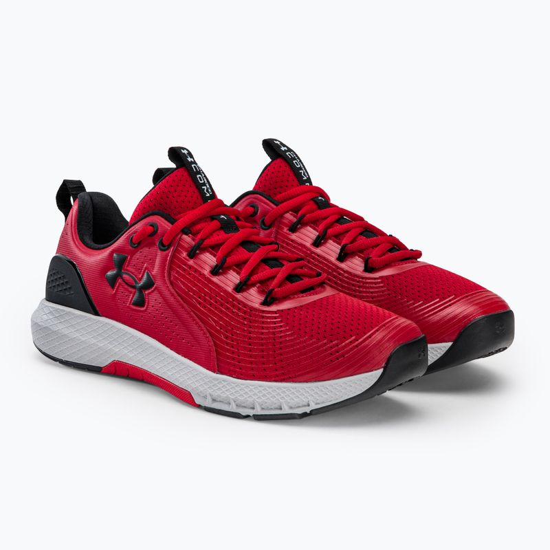 Under Armour Charged Commit Tr 3 vyriški treniruočių bateliai red 3023703 5