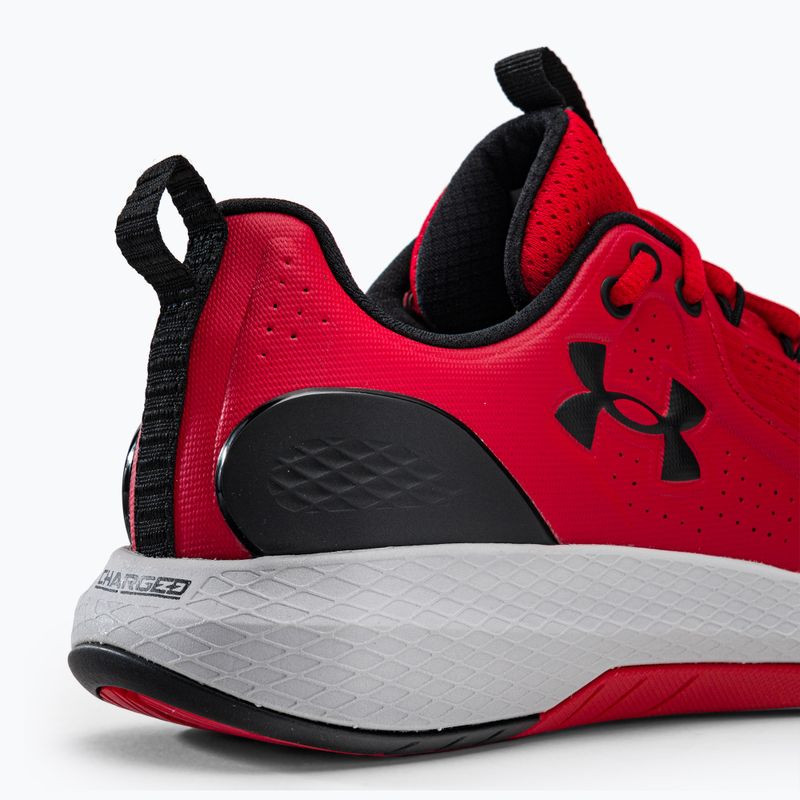 Under Armour Charged Commit Tr 3 vyriški treniruočių bateliai red 3023703 8