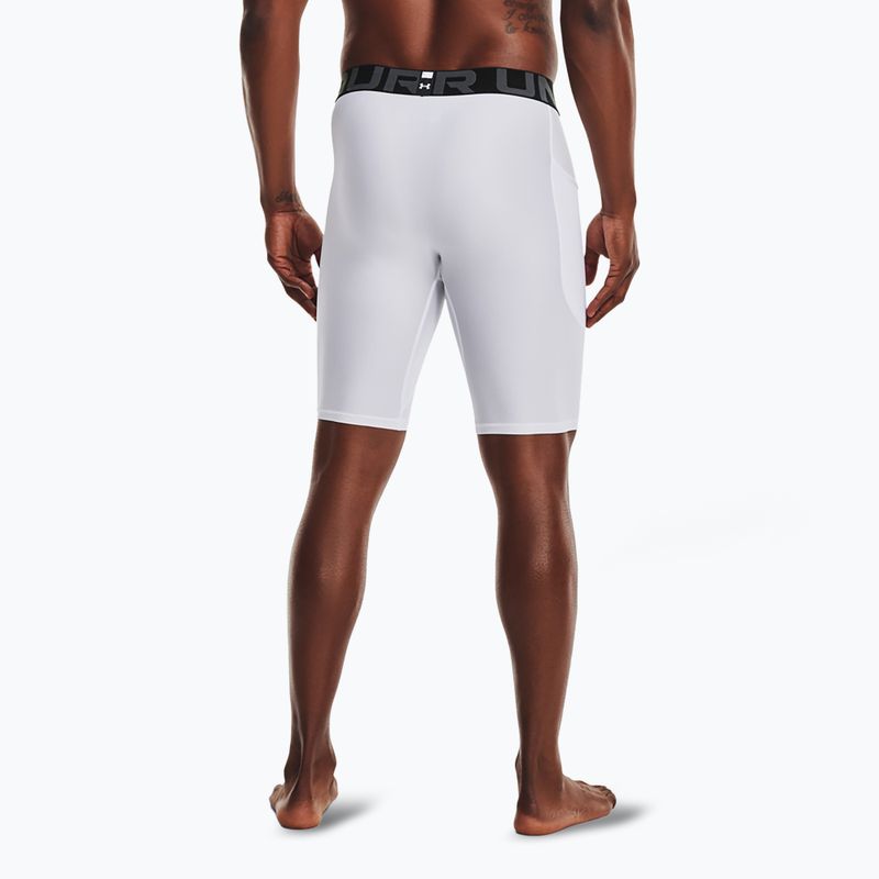 Vyriški šortai Under Armour HG Armour Long Shorts white/black 3