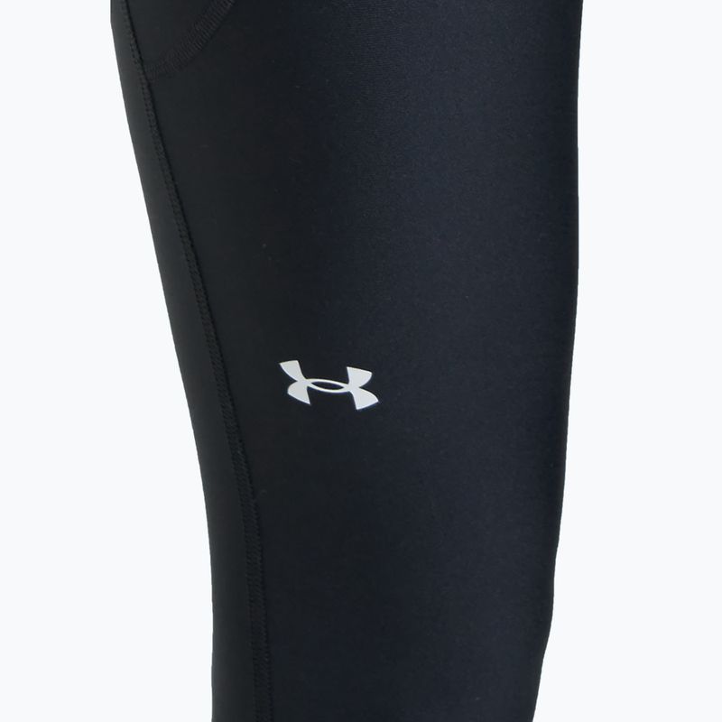 Moteriškos treniruočių tamprės Under Armour HG Armour HiRise black/white 5