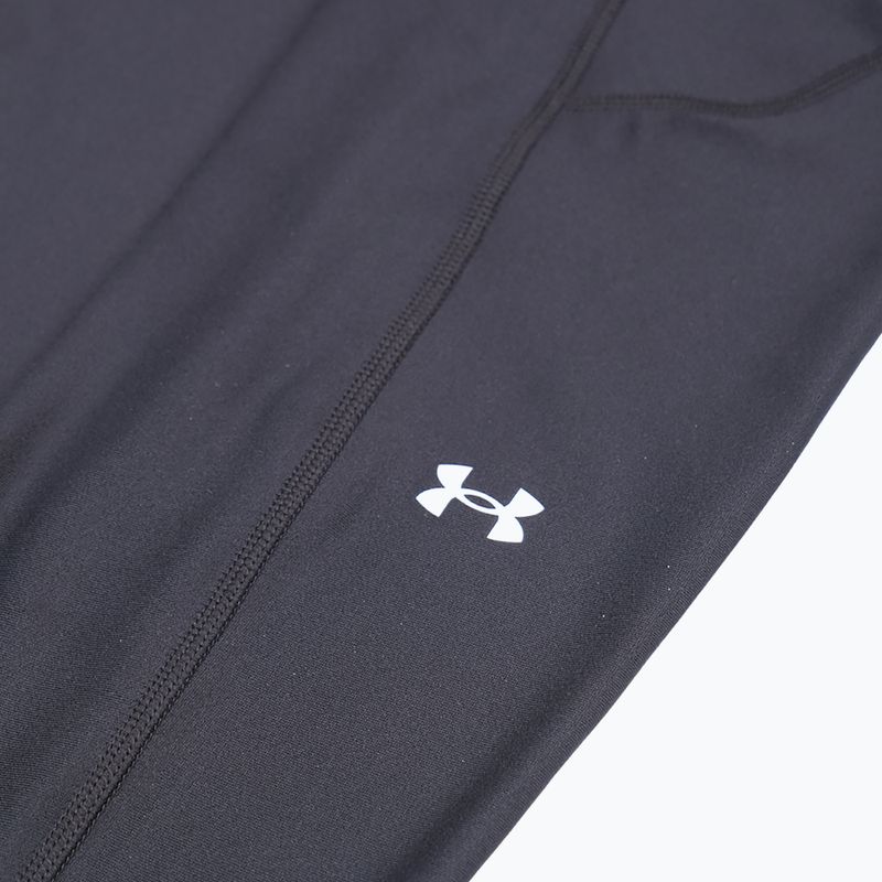 Moteriškos treniruočių tamprės Under Armour HG Armour HiRise black/white 10