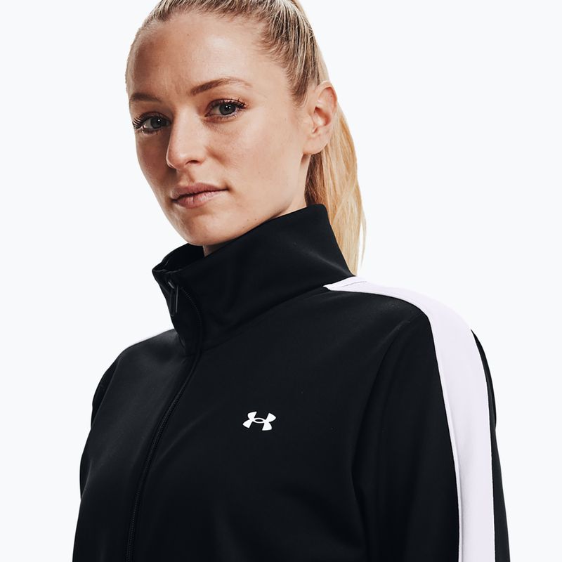 Moteriškas sportinis kostiumas Under Armour Tricot black/white 3