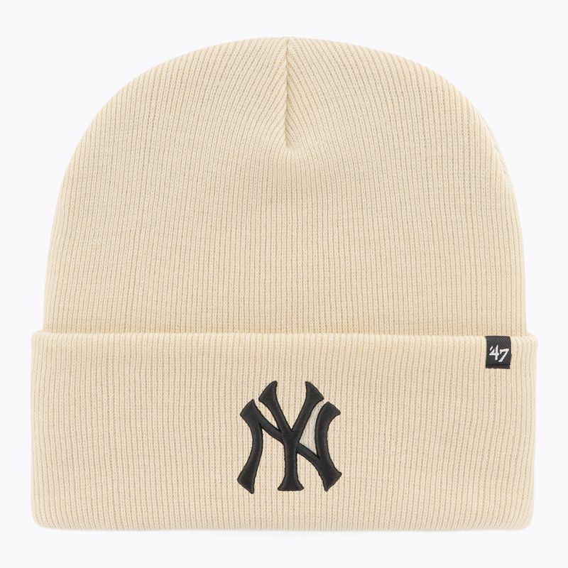 Žieminė kepurė 47 Brand MLB New York Yankees Haymaker natural