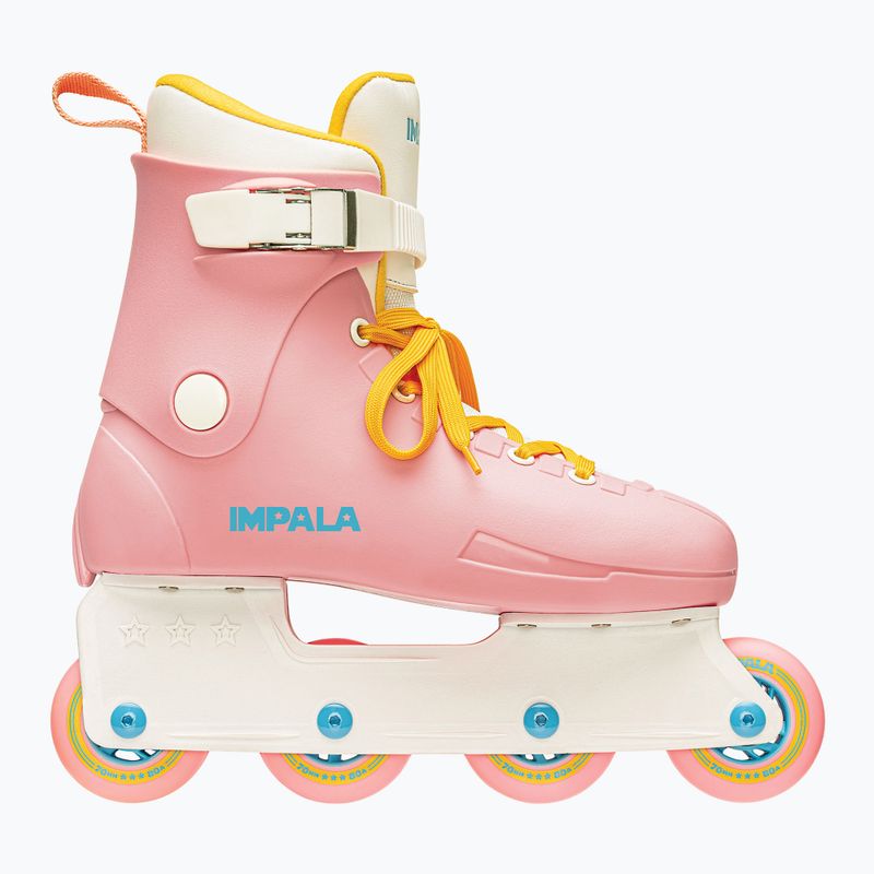 Moteriški riedučiai IMPALA Lightspeed Inline Skate pink yellow