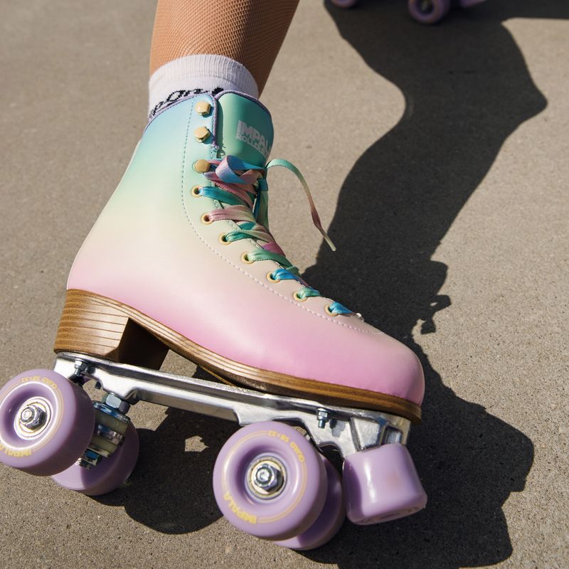 Moteriškos ratukinės pačiūžos IMPALA Quad Skate pastel fade 3