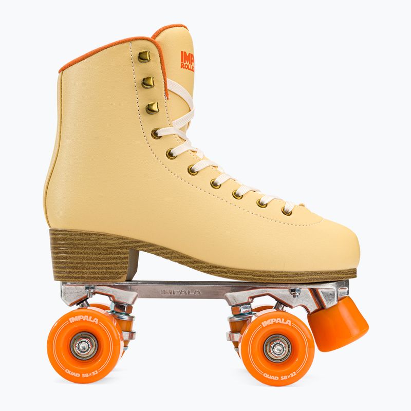 Moteriškos ratukinės pačiūžos IMPALA Quad Skate mimosa 4