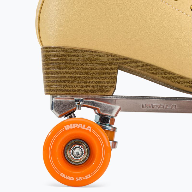 Moteriškos IMPALA keturratės riedlentės Skate beige IMPROLLER1 9