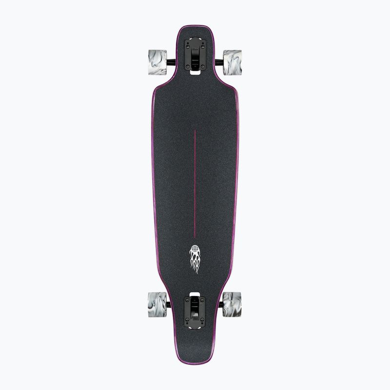 Globe Outlier violetinės spalvos liepsnos longboardas 2