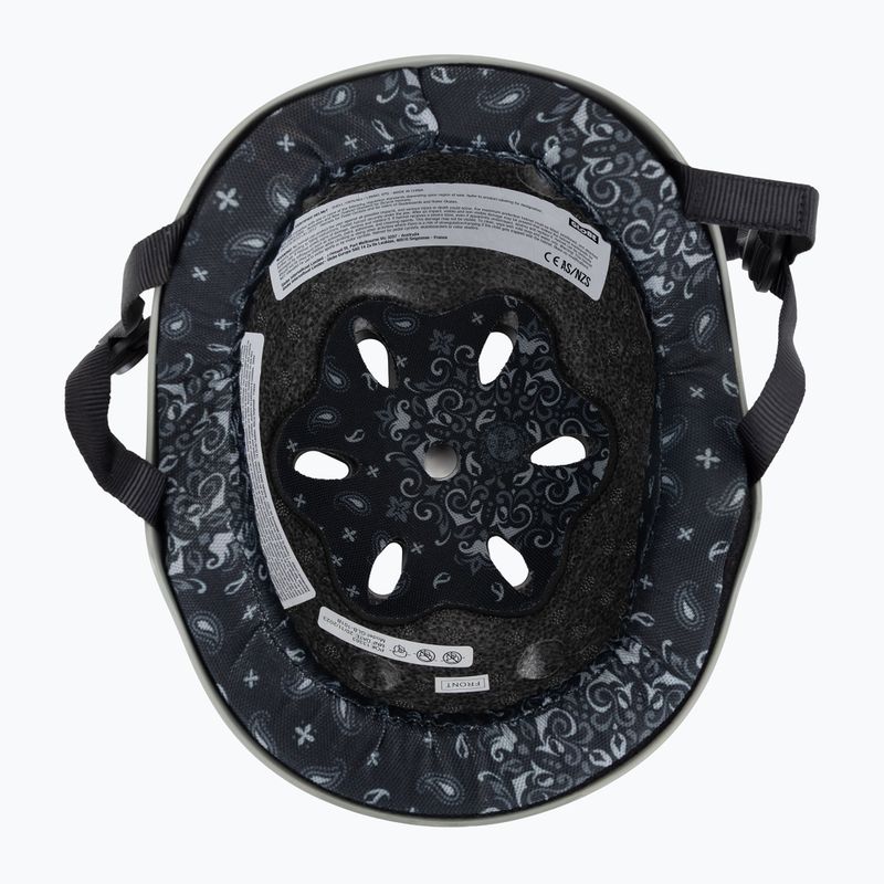 Šalmas Globe Goodstock Certified matte gunmetal/bandana 5
