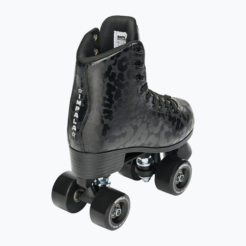 Moteriški riedučiai IMPALA Quad Skate black leopard 3