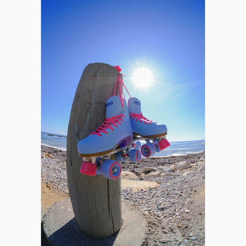 Moteriški riedučiai IMPALA Quad Skate blue raspberry 8