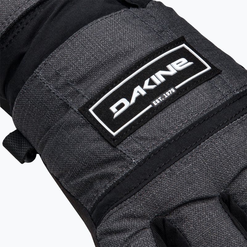 Dakine Bronco Gore-Tex vyriškos snieglenčių pirštinės pilkai juodos D10003529 4