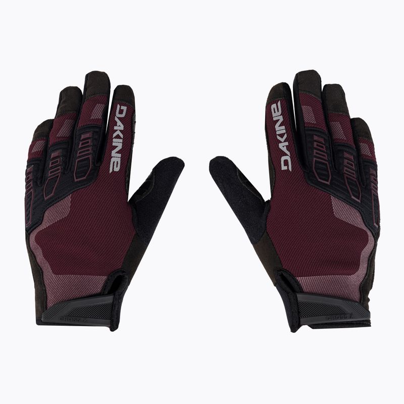 Dakine Cross-X moteriškos dviratininkų pirštinės kaštoninės ir juodos spalvos D10003480 3