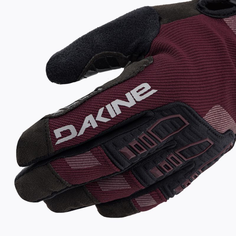 Dakine Cross-X moteriškos dviratininkų pirštinės kaštoninės ir juodos spalvos D10003480 4