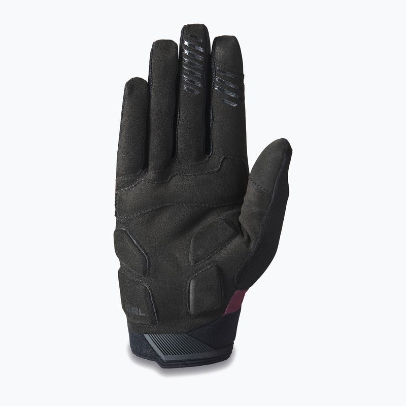 Dakine moteriškos dviratininkų pirštinės Syncline Gel bordo-juoda D10003741 6