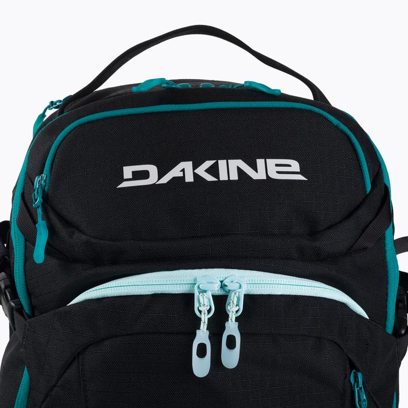 Dakine Heli Pro 20 moteriška snieglenčių kuprinė black-green D10003270 4