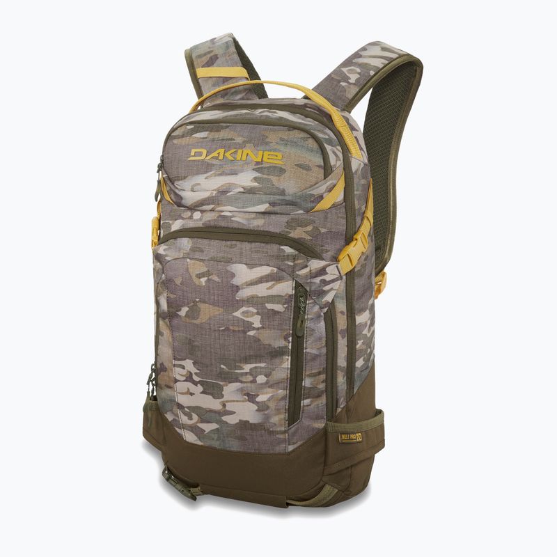 Dakine Heli Pro 20 l vintage camo snieglenčių kuprinė