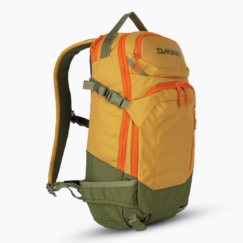 Dakine Heli Pro 20 l mustard seed moteriška snieglenčių kuprinė 2