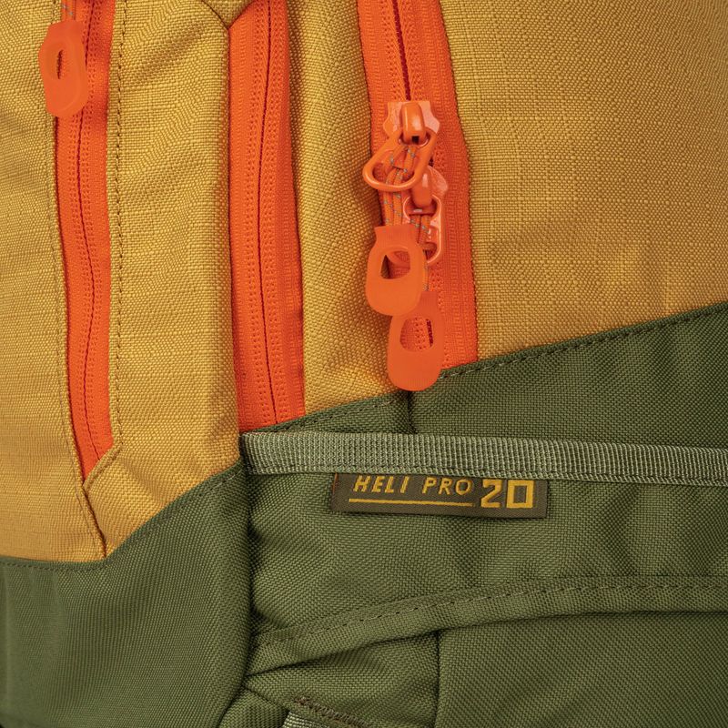 Dakine Heli Pro 20 l mustard seed moteriška snieglenčių kuprinė 5