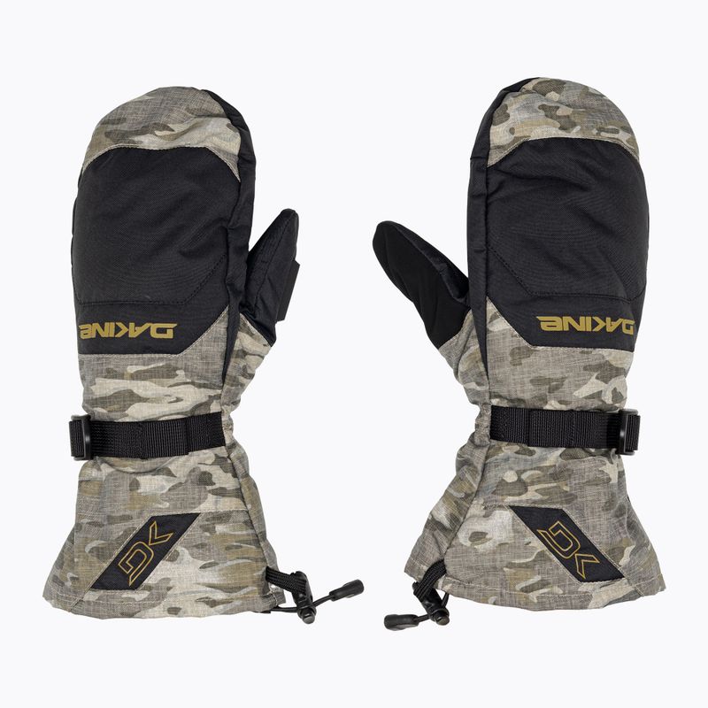 Dakine Scout Mitt vintage camo snieglenčių pirštinė 3