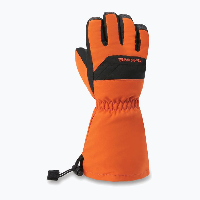 Vaikiškos snieglenčių pirštinės Dakine Yukon pureed pumpkin 7