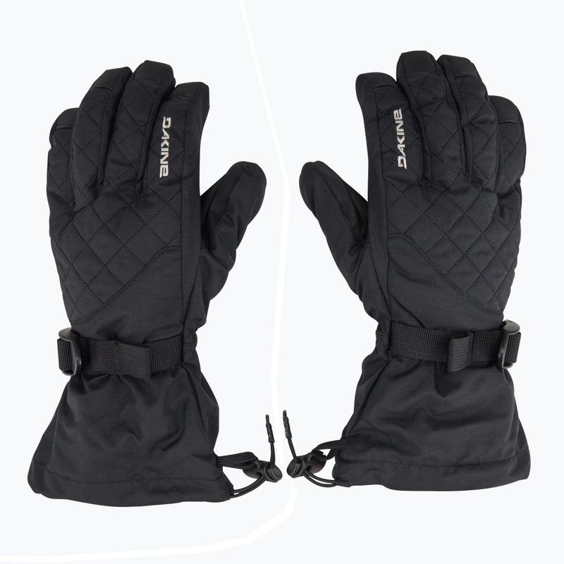 Moteriškos snieglenčių pirštinės Dakine Lynx black 3