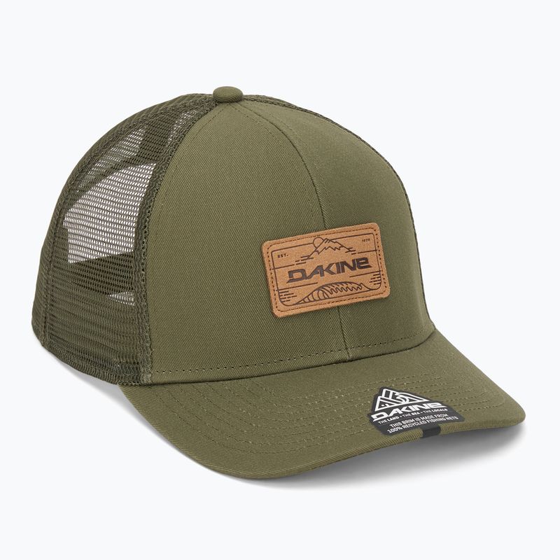Kepuraitė su snapeliu Dakine Peak To Peak Trucker utility green