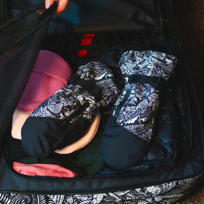 Vyriškos snieglenčių pirštinės Dakine Sequoia Gore-Tex Mitt kingdom black 4