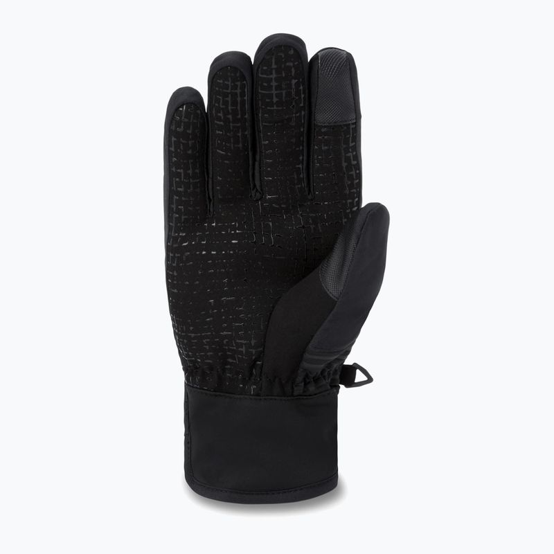 Vyriškos snieglenčių pirštinės Dakine Crossfire black / grey 3